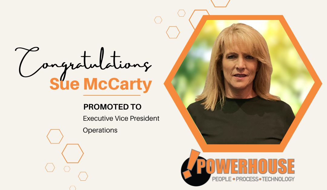 Sue McCarty to Executive Vice President Operations